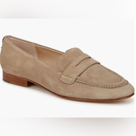 Veronica Beard Alyssa Penny Loafer, Sand, Size 7.5 - Picture 3 of 15
